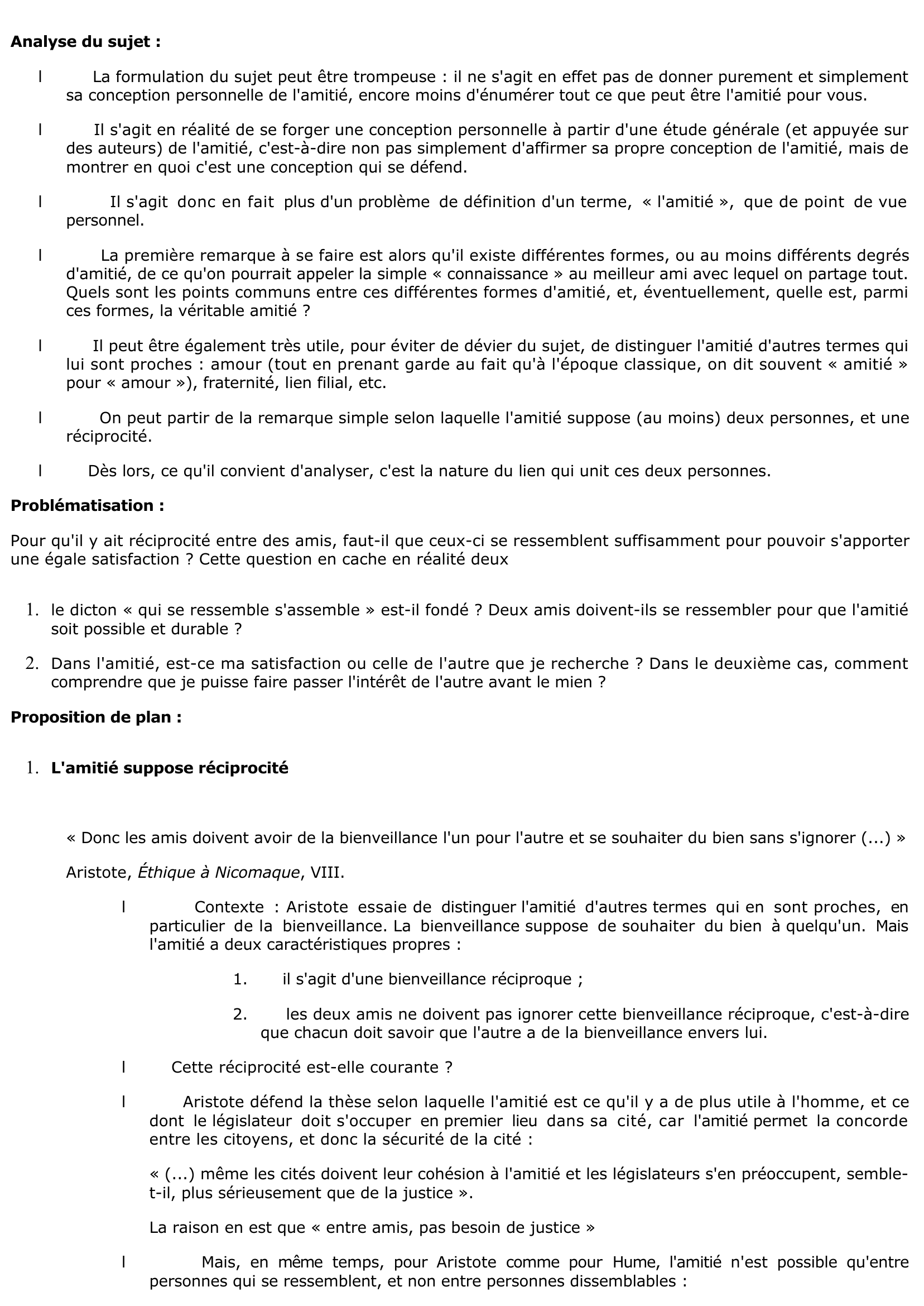 Prévisualisation du document COMMENT CONCEVEZ-VOUS L'AMITIÉ