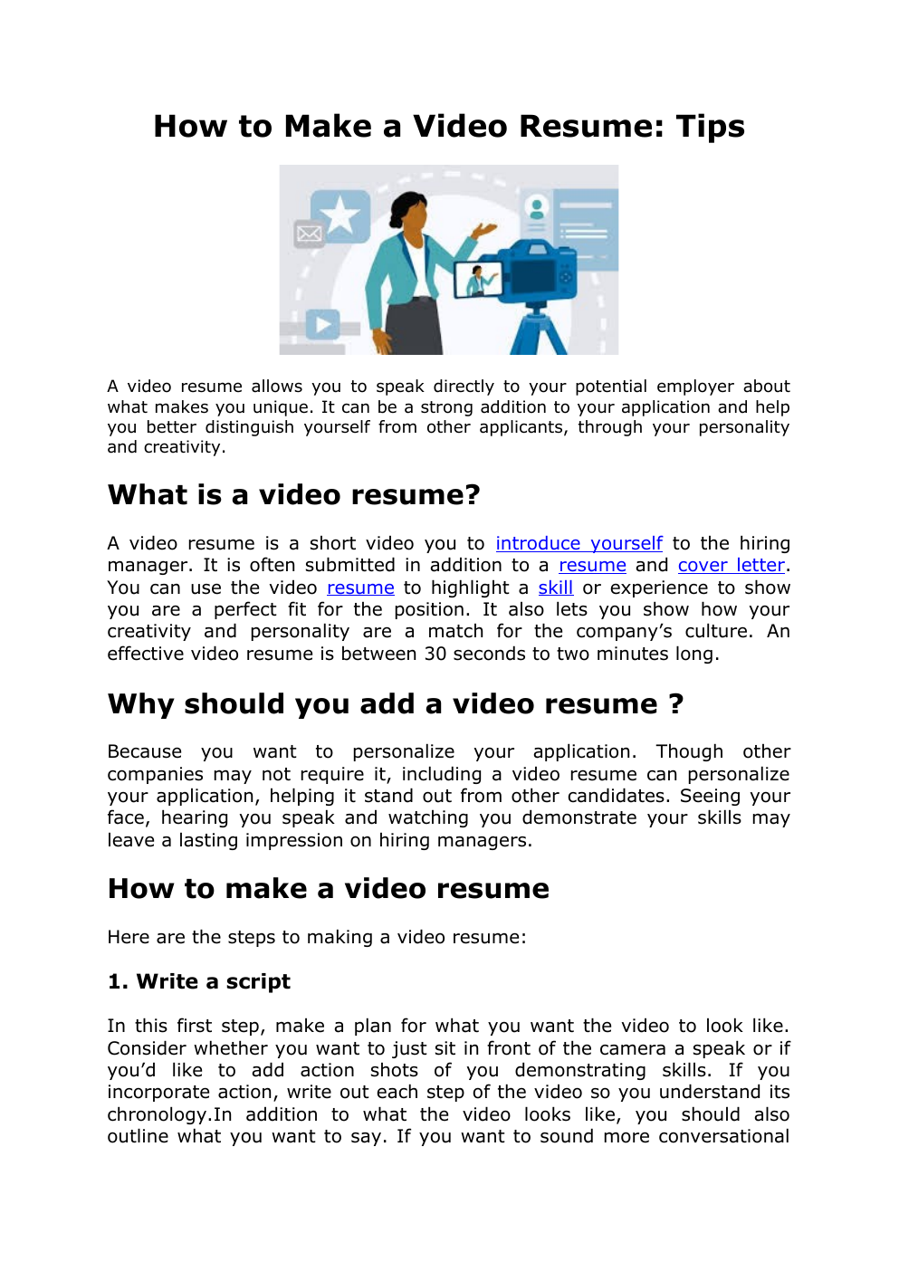 Prévisualisation du document comment faire un video cv en anglais