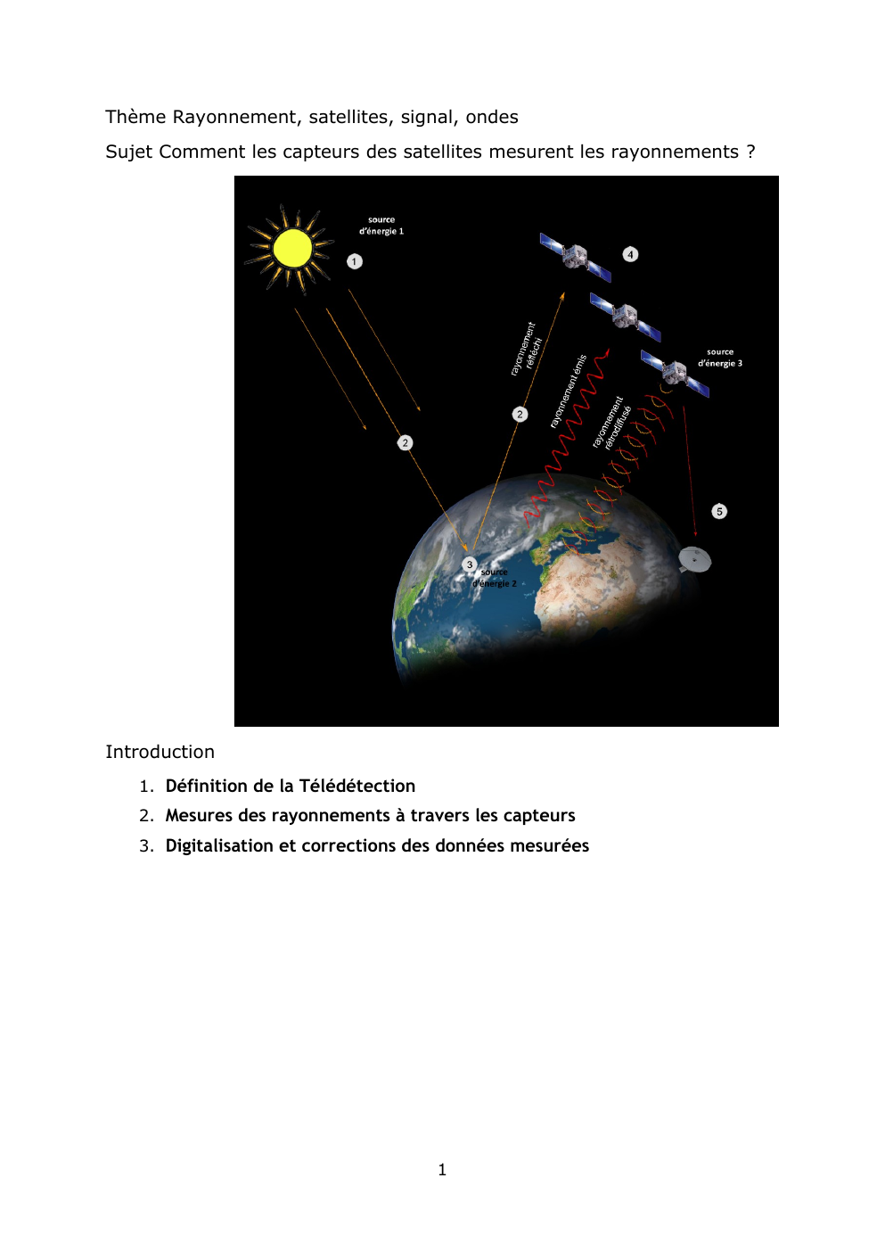 Prévisualisation du document comment fonctionnent les satellites pour mesurer les rayonnements