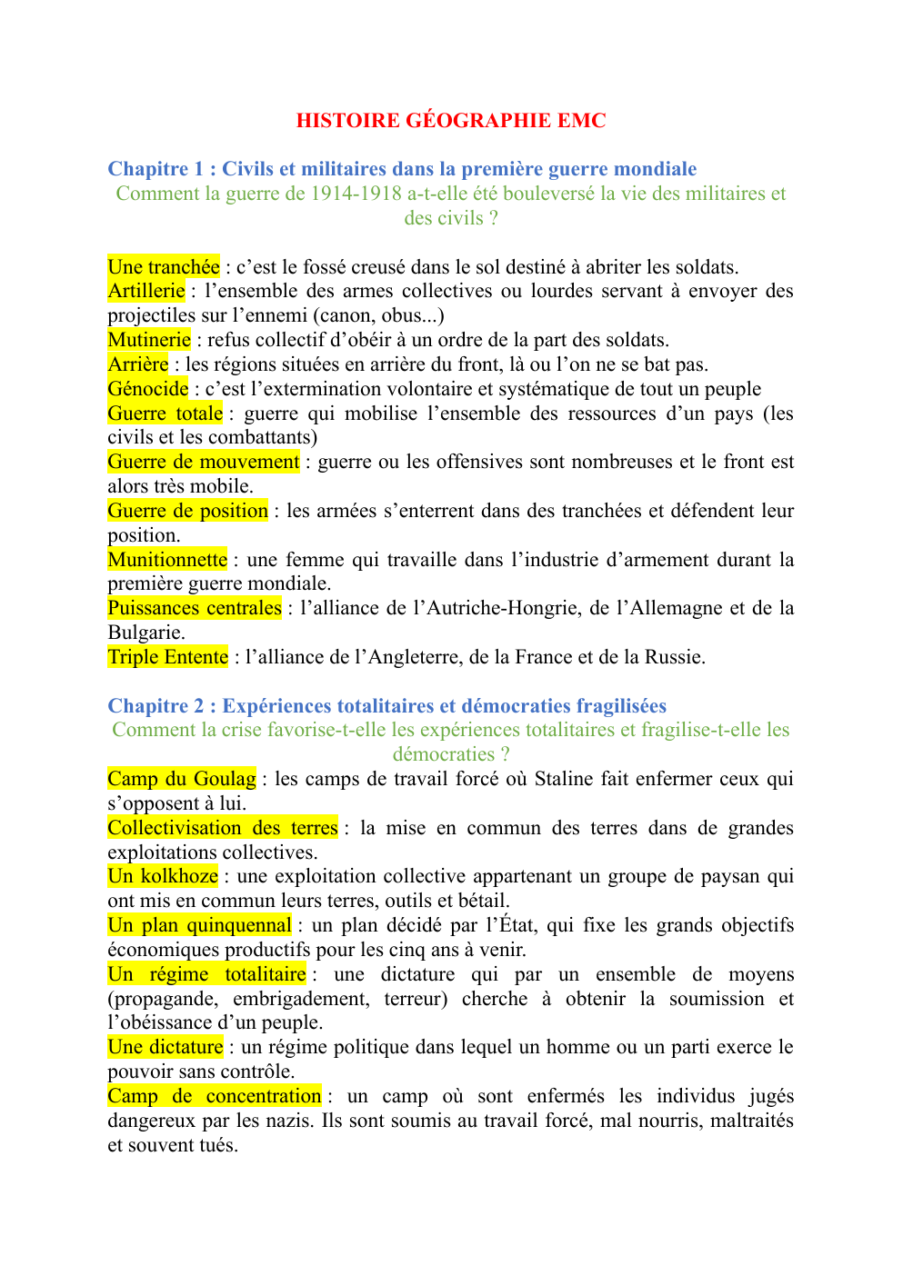 Prévisualisation du document Comment la guerre de 1914-1918 a-t-elle été bouleversé la vie des militaires et des civils ?
