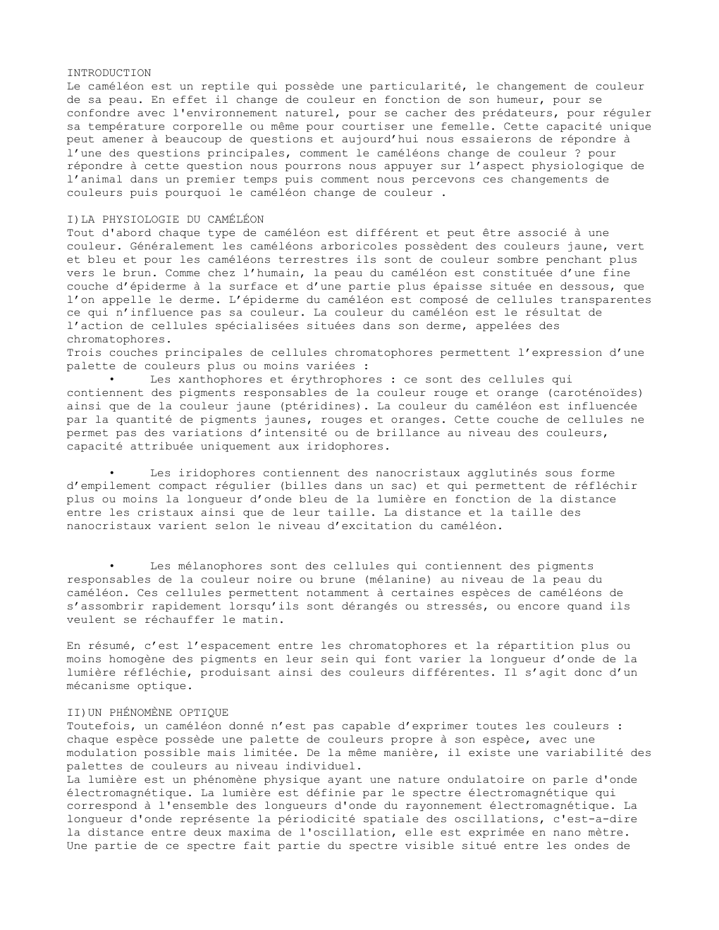 Prévisualisation du document comment le caméléon change de couleur
