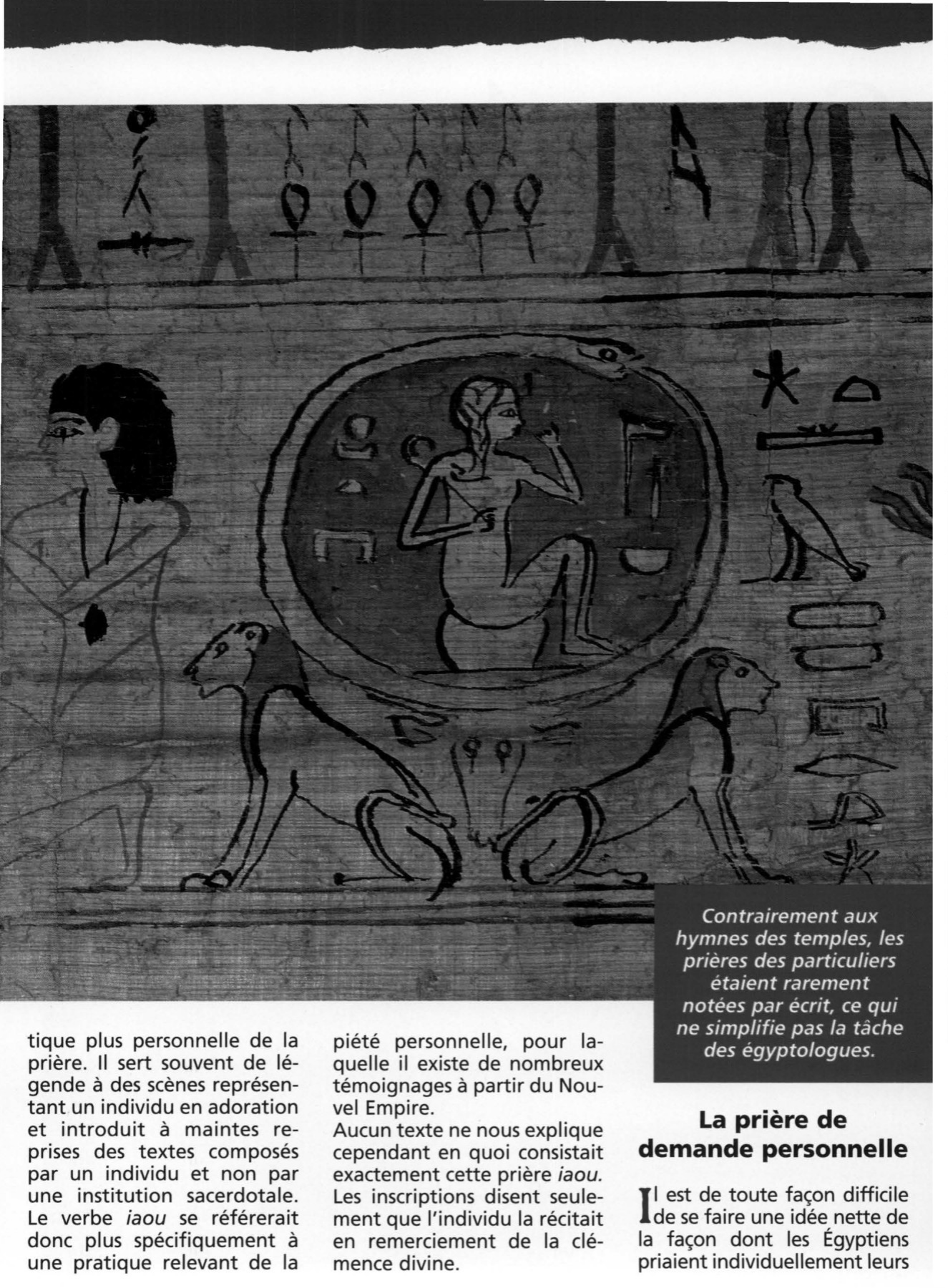 Prévisualisation du document Comment les anciens Egyptiens priaient-ils ?