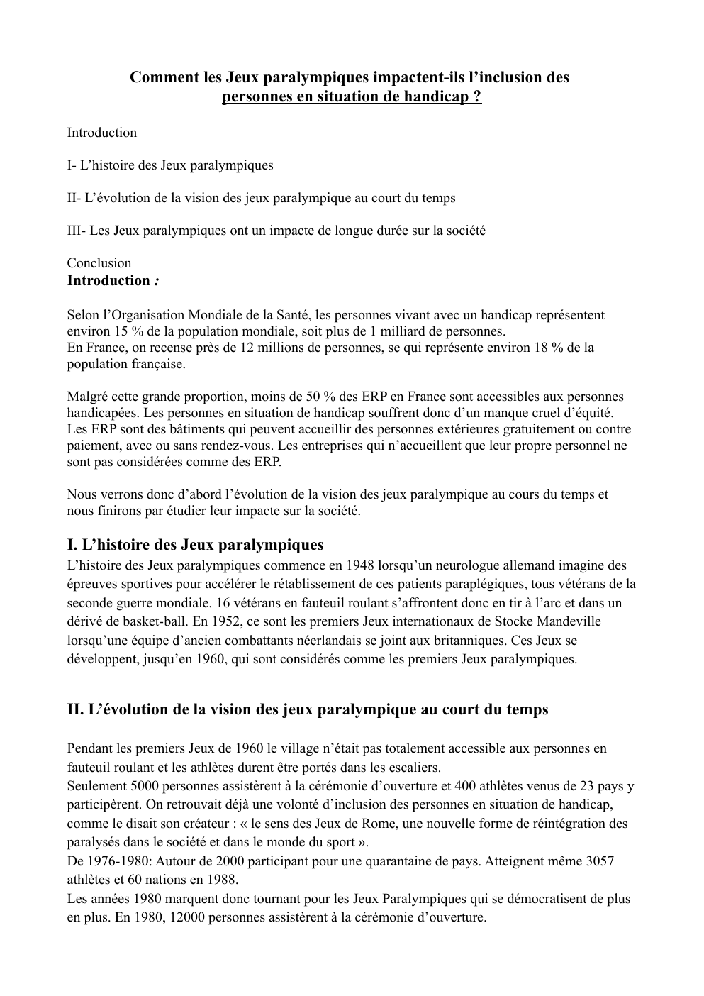 Prévisualisation du document Comment les Jeux paralympiques impactent-ils l’inclusion des  personnes en situation de handicap ?