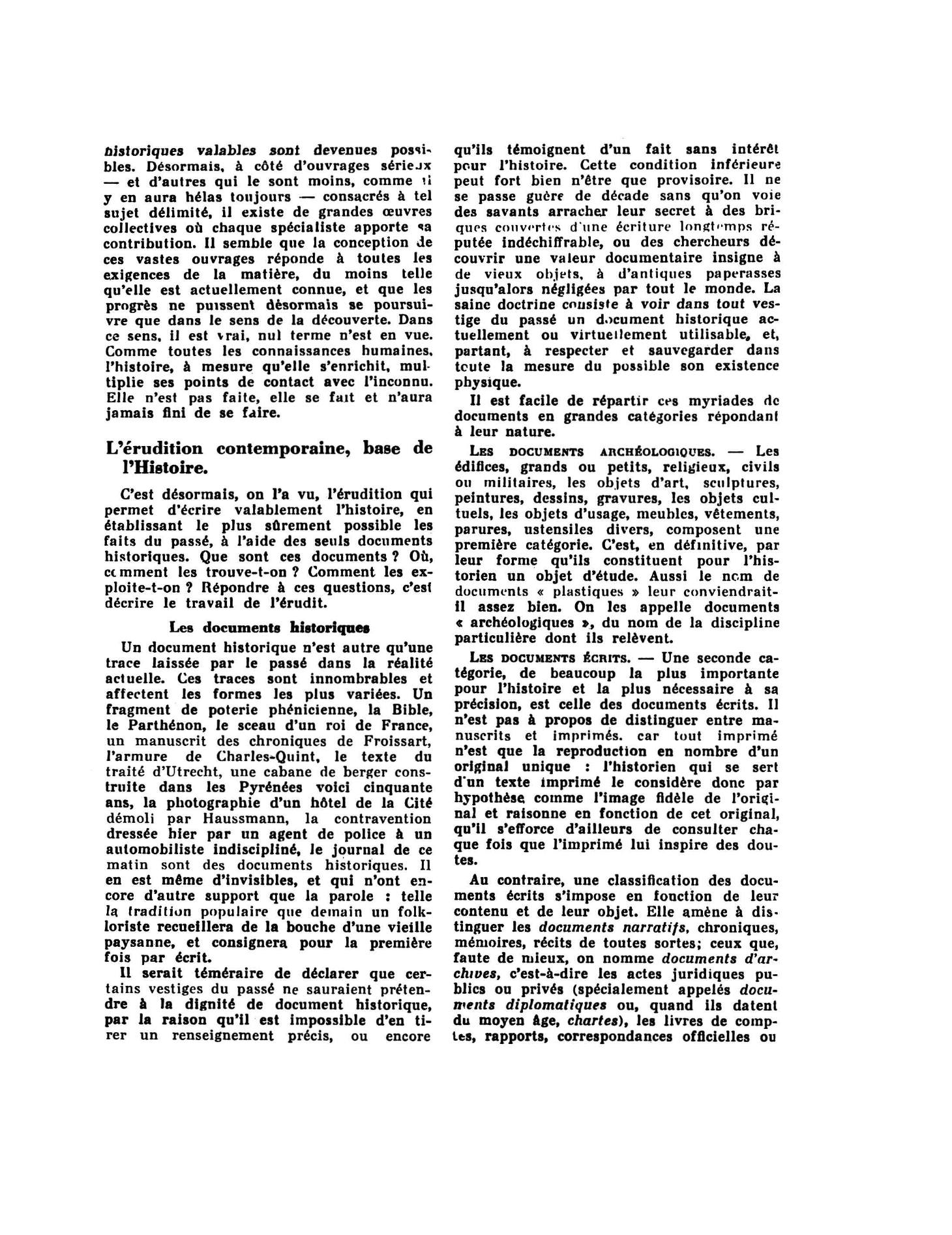 Prévisualisation du document Comment se fait l'Histoire