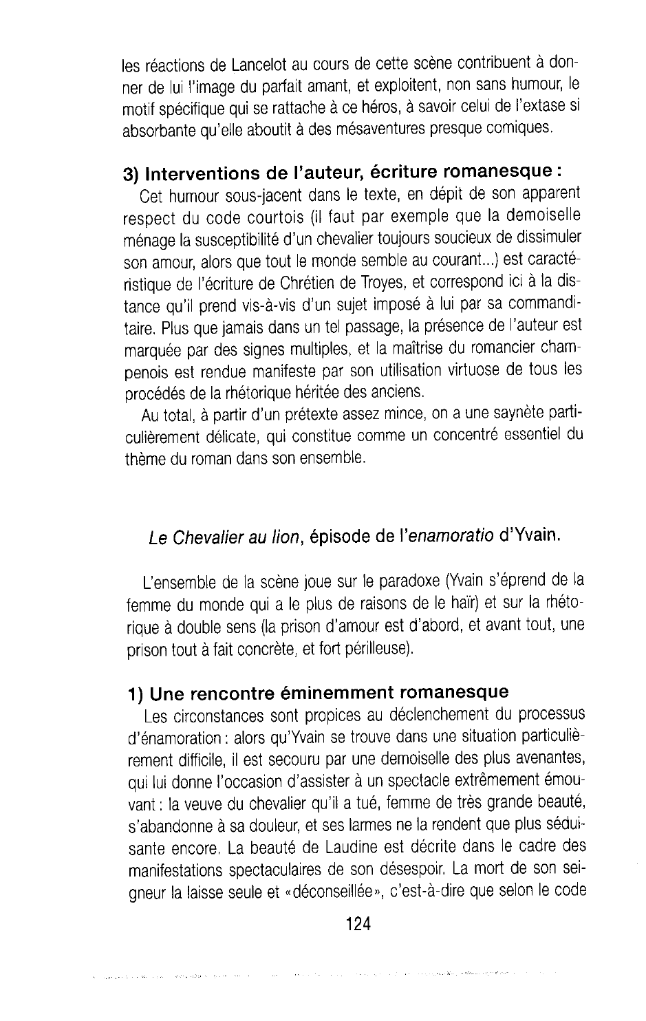 Prévisualisation du document COMMENTAIRE COMPOSÉ : Le Chevalier à la charrette, épisode du peigne de la reine.