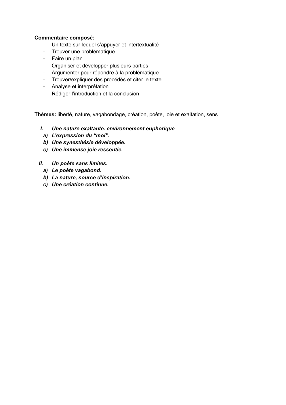 Prévisualisation du document Commentaire composé Ma Bohème-Rimbaud