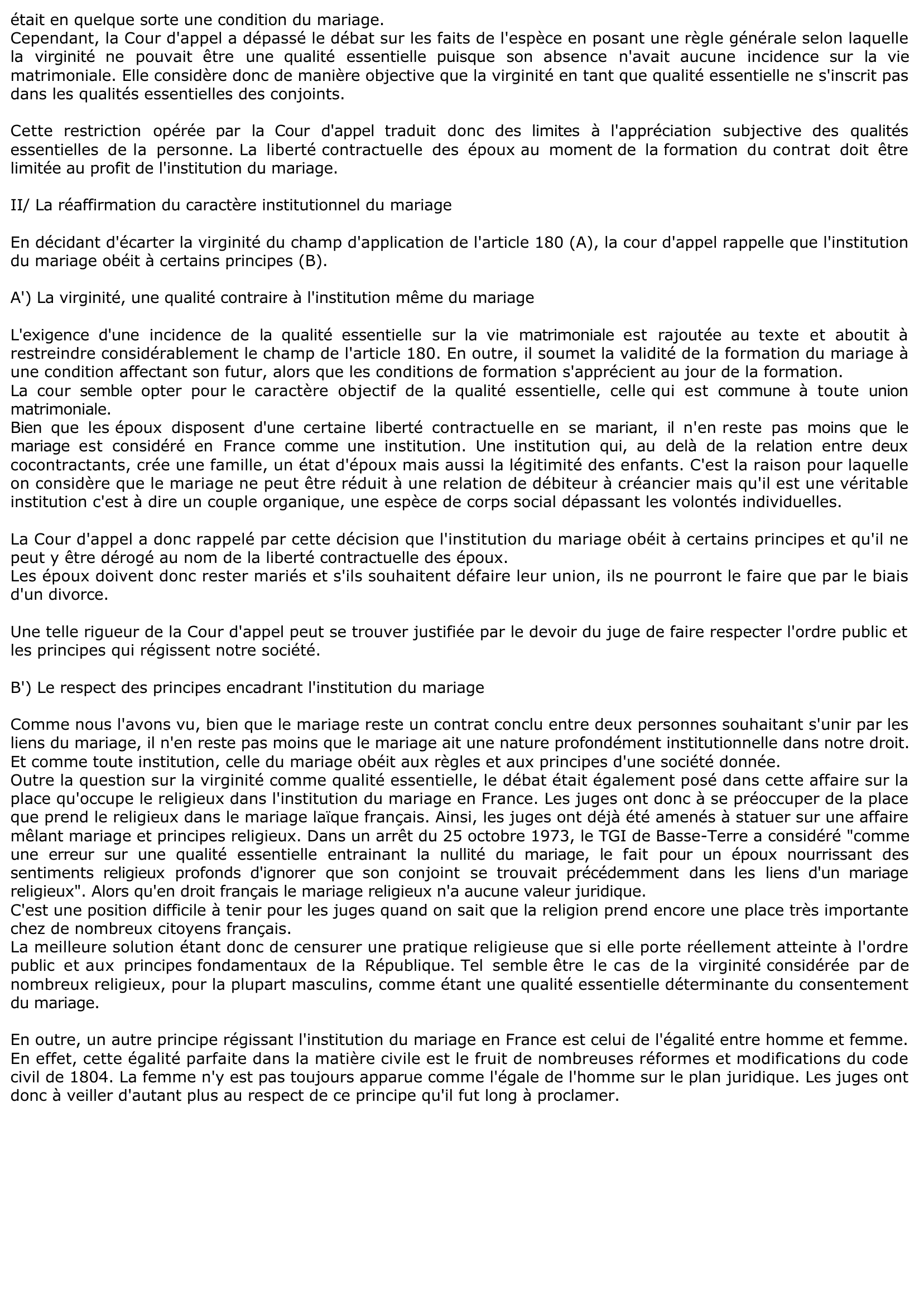 Prévisualisation du document Commentaire D'Arrêt - Douai 17 Novembre 2008 (droit)