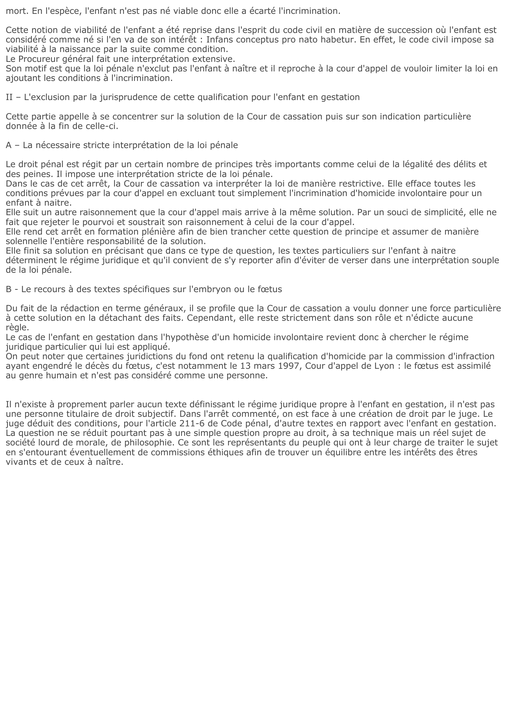 Prévisualisation du document COMMENTAIRE D'ARRET DROIT CIVIL - 29 juin 2001 (Droit)