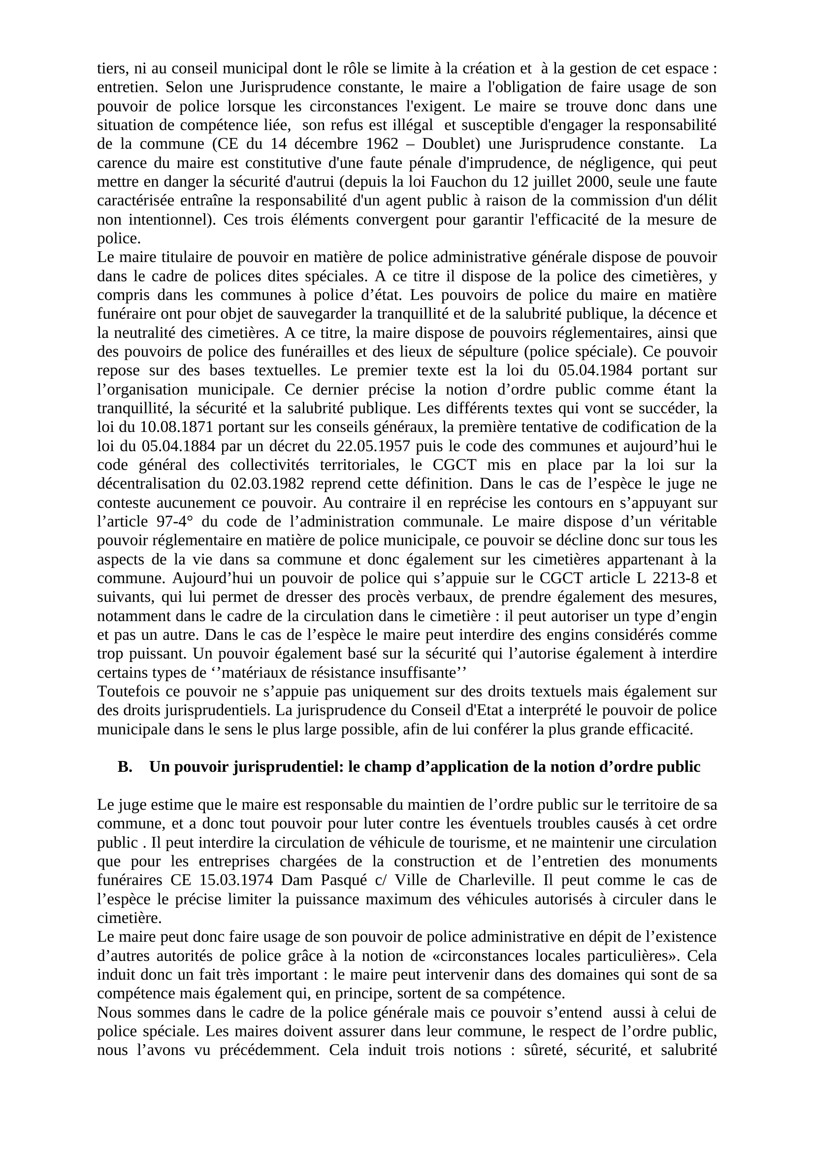 Prévisualisation du document Commentaire de l’arrêt La chambre syndicale des entreprises artisanales du bâtiment de la Haute Garonne