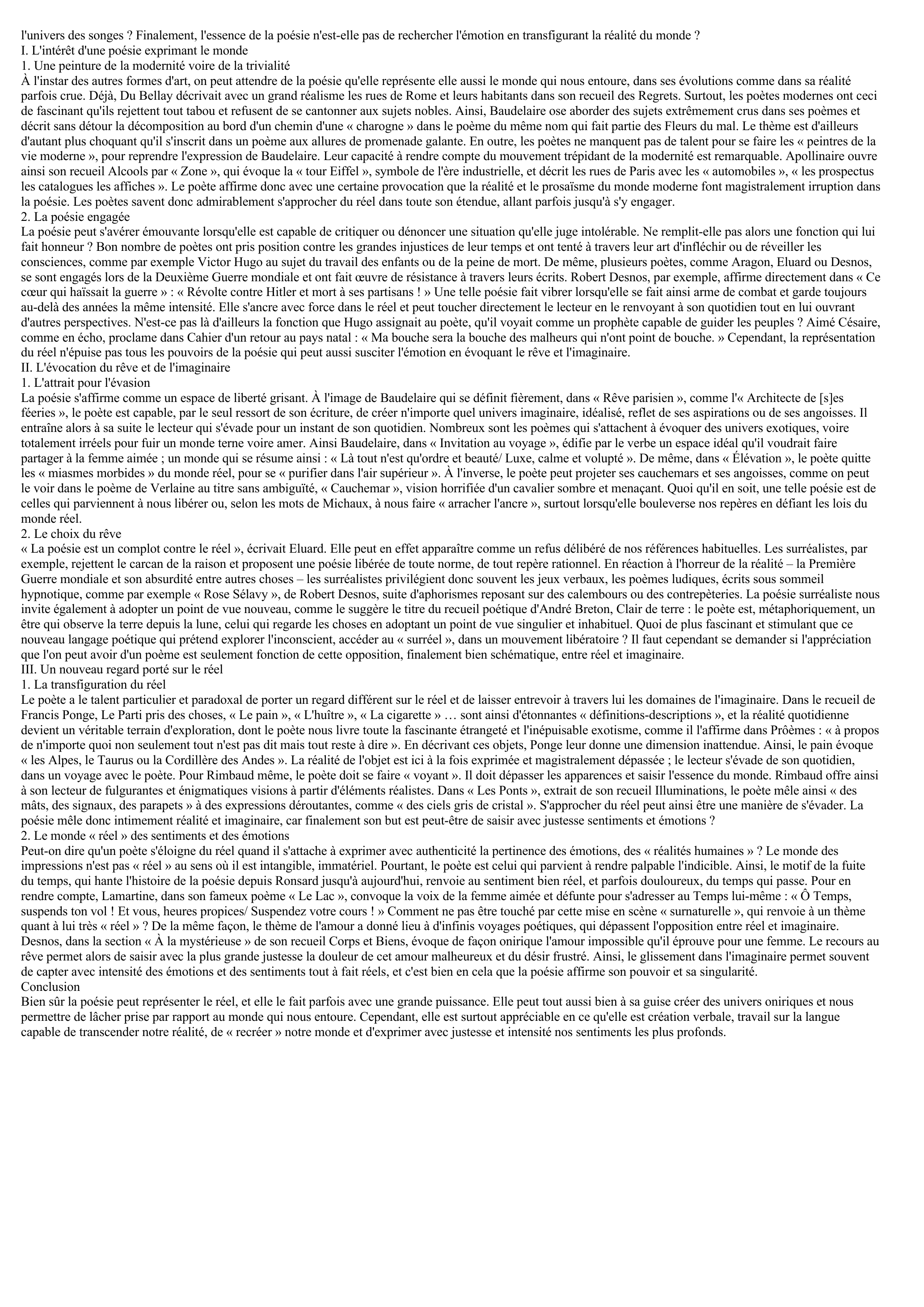 Prévisualisation du document Commentaire de texte: Raymond Queneau - « En cas d'arrêt même prolongé »