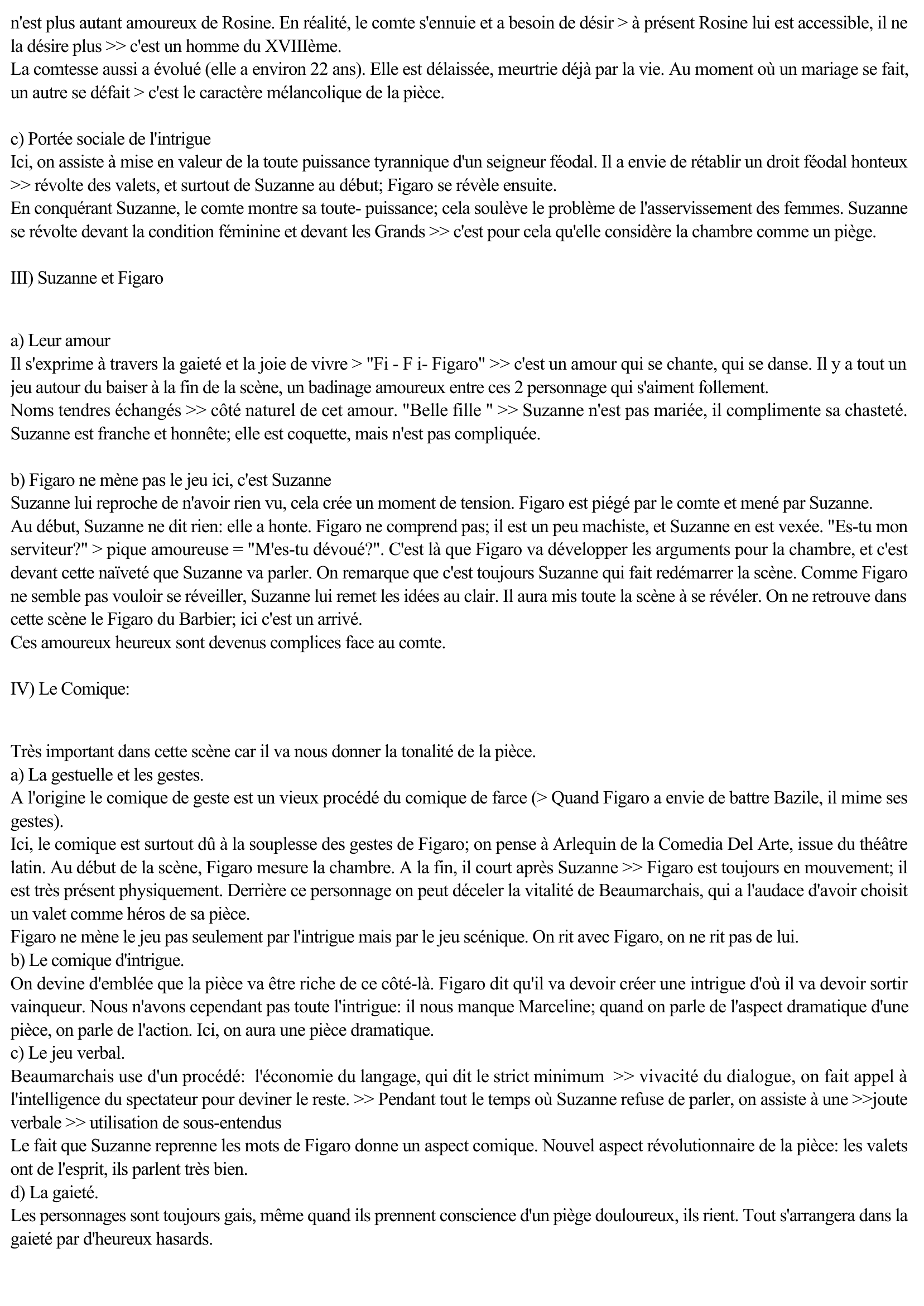 Prévisualisation du document Commentaire : Mariage De Figaro : Acte 1, Scène I