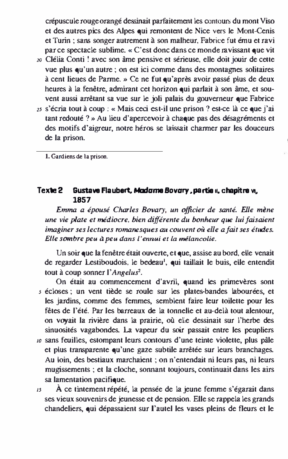 Prévisualisation du document Commentaire  Vous commenterez l'extrait de La Chartreuse de Parme de Stendhal