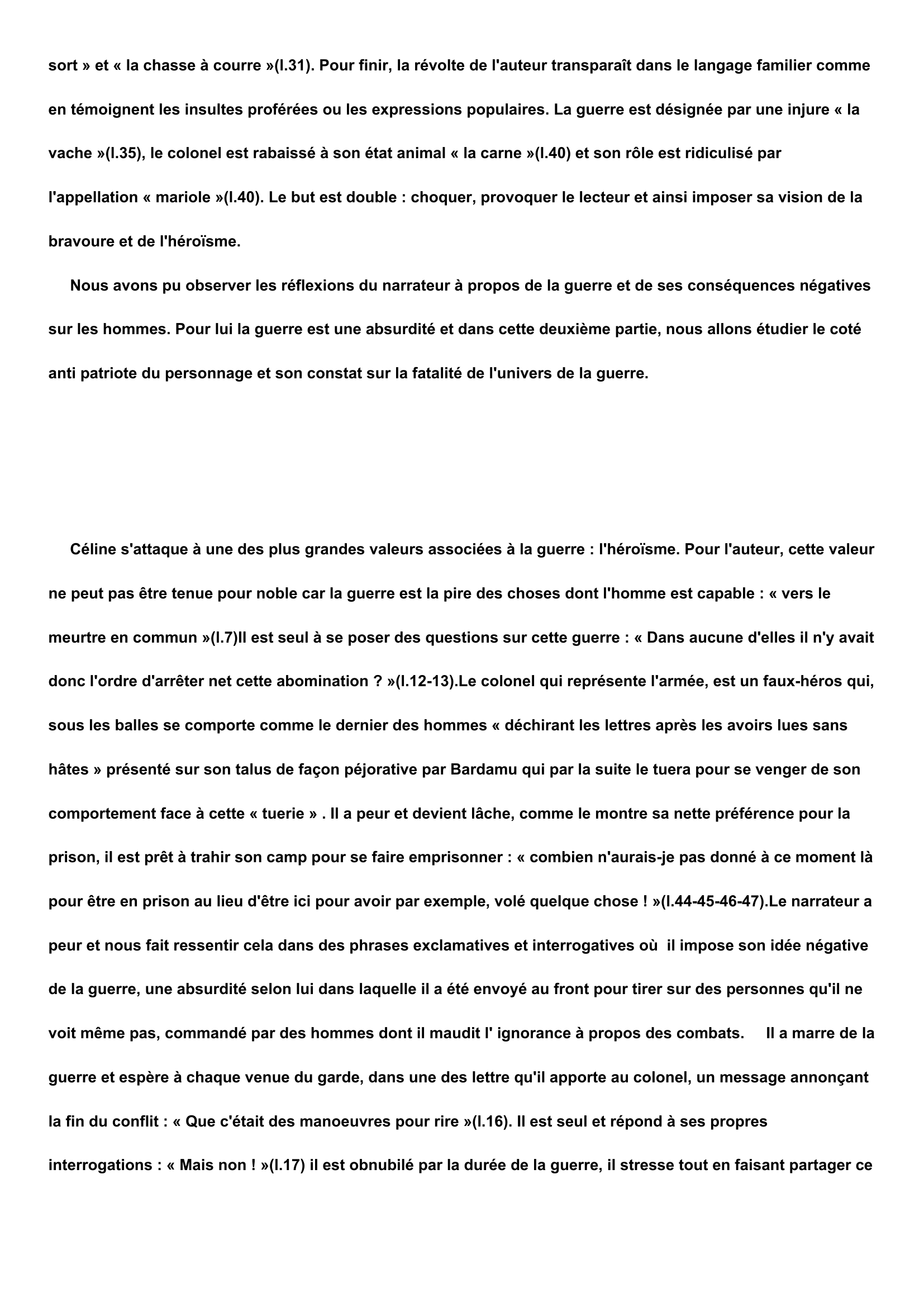 Prévisualisation du document Commentaire Voyage au bout de la Nuit, Louis-Ferdinand Céline