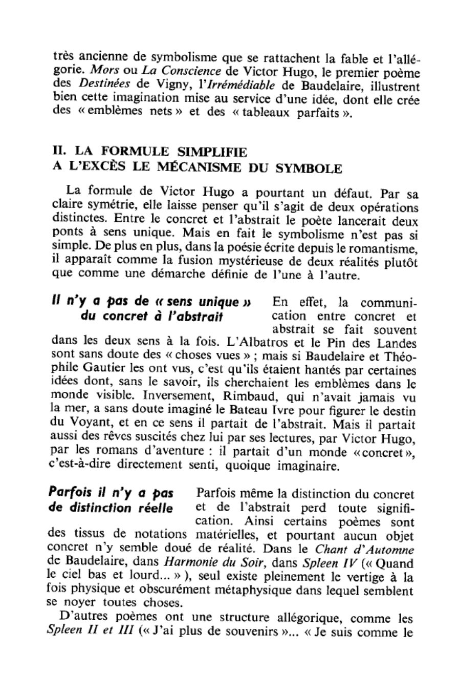 Prévisualisation du document Commentez cette formule de Victor Hugo :  « Le poète, ce philosophe du concret et ce peintre de l'abstrait ».