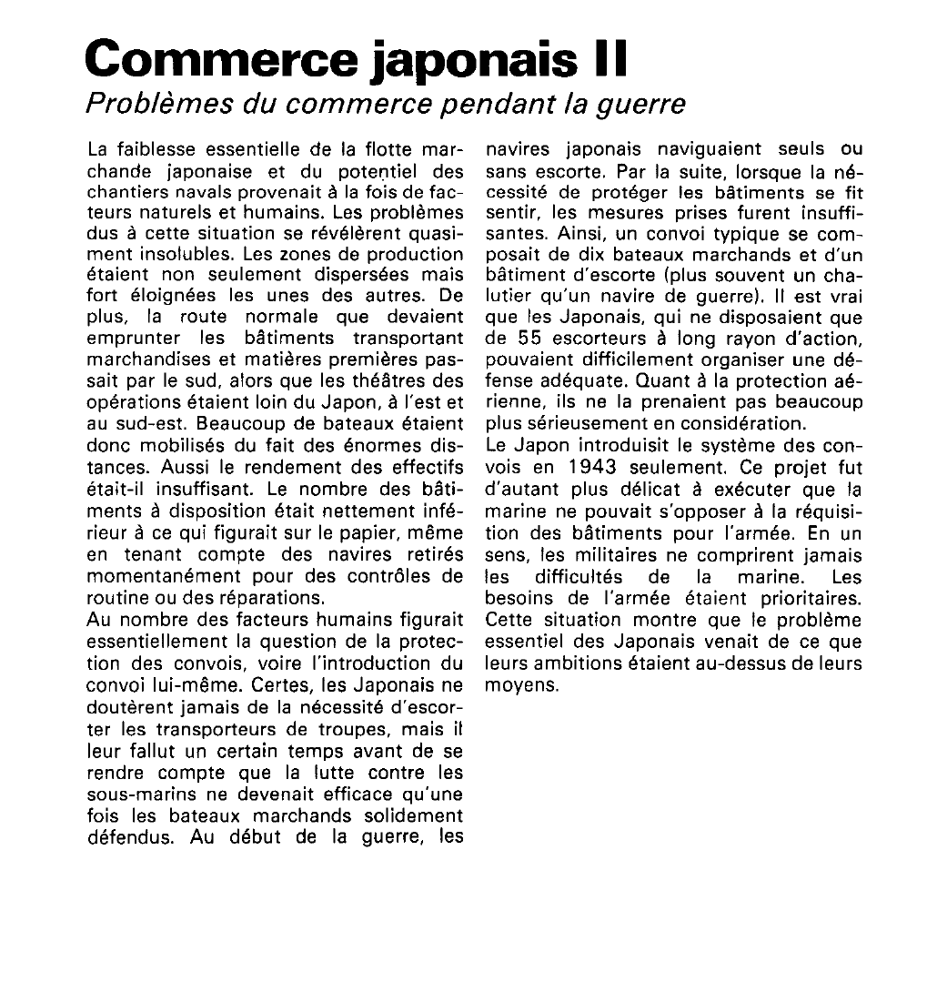 Prévisualisation du document Commerce japonais (seconde guerre mondiale).