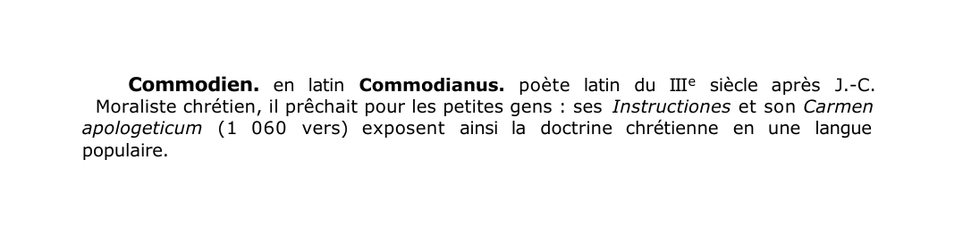 Prévisualisation du document Commodien.