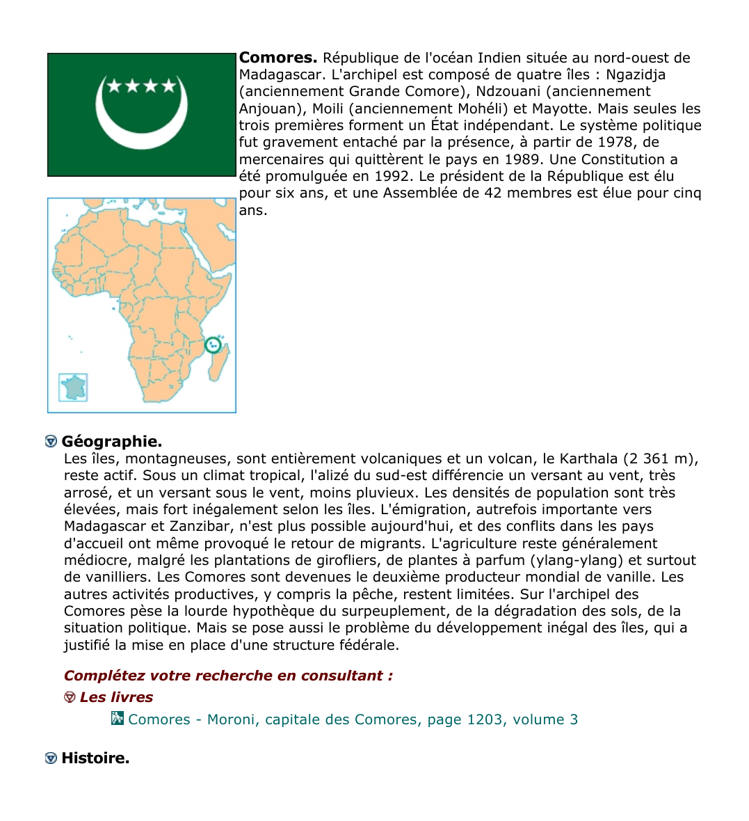 Prévisualisation du document Comores.