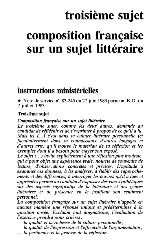 Prévisualisation du document composition française sur un sujet littéraire