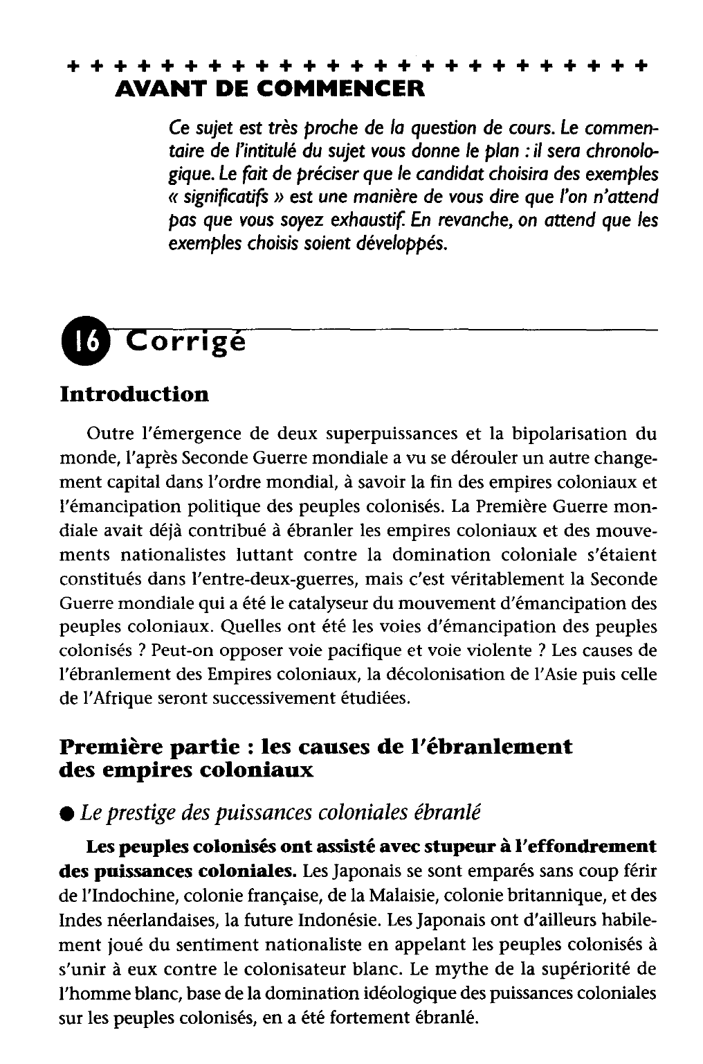 Prévisualisation du document Composition L'émancipation des peuples dépendants depuis 1945