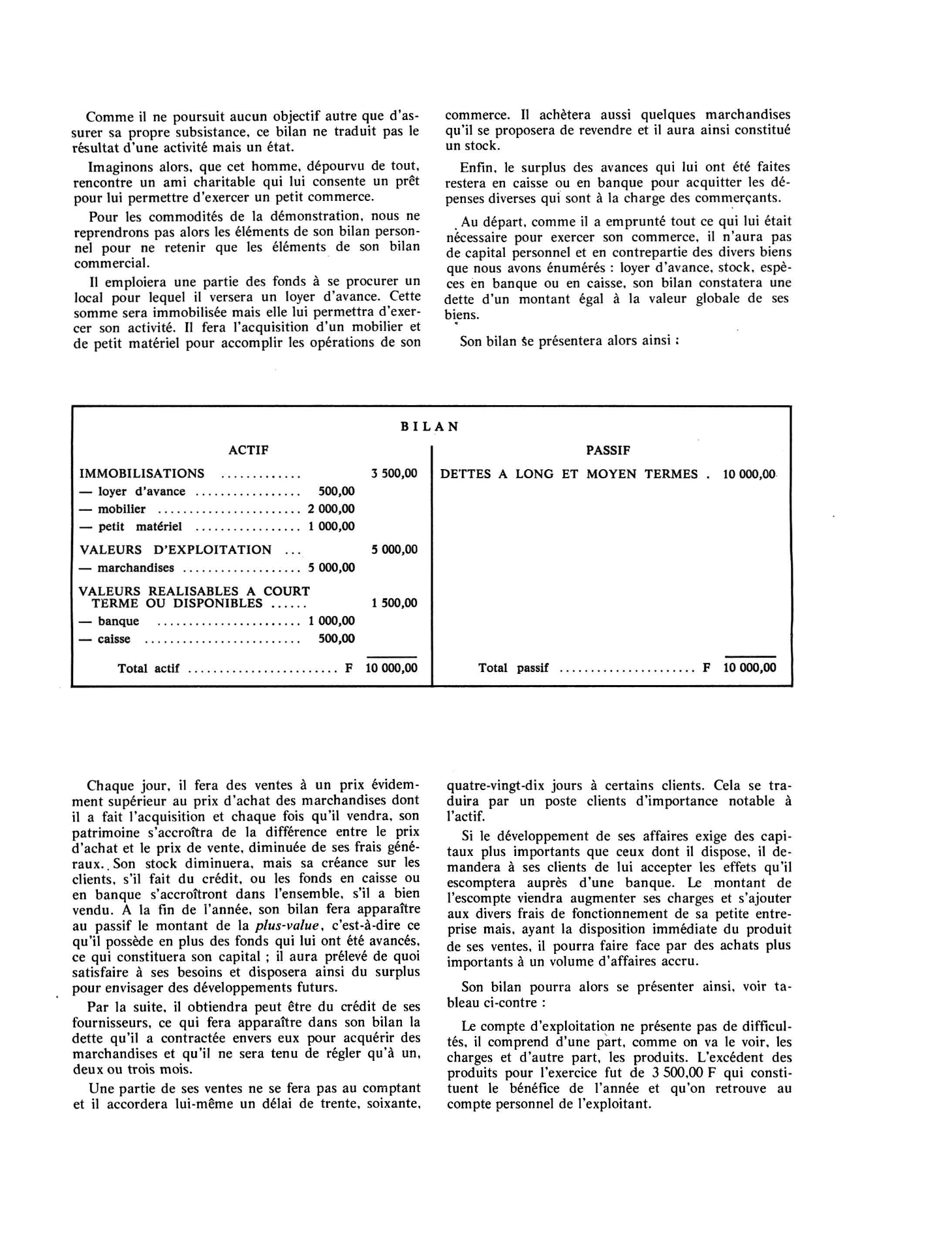 Prévisualisation du document COMPTABILITÉ: BILAN SIMPLIFIE