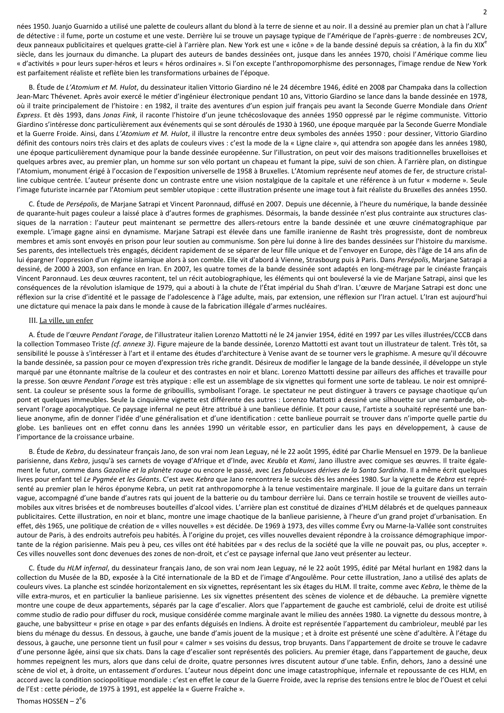 Prévisualisation du document COMPTE-RENDU DE L’EXPOSITION « ARCHI ET BD » AU PALAIS DE CHAILLOT
