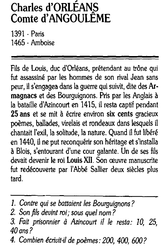 Prévisualisation du document Comte d'Armagnac