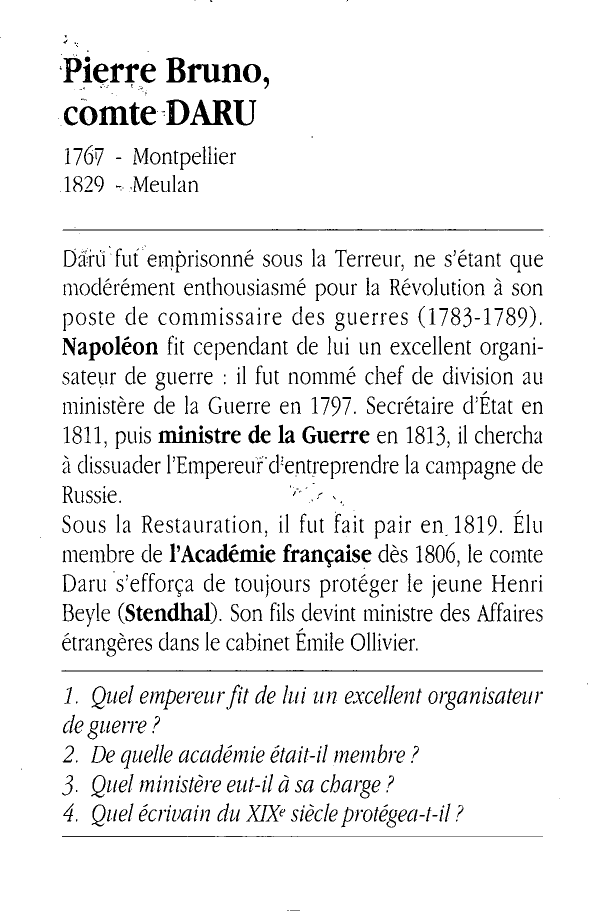 Prévisualisation du document Comte DARU