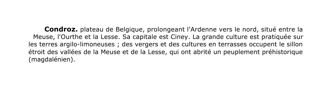 Prévisualisation du document Condroz.