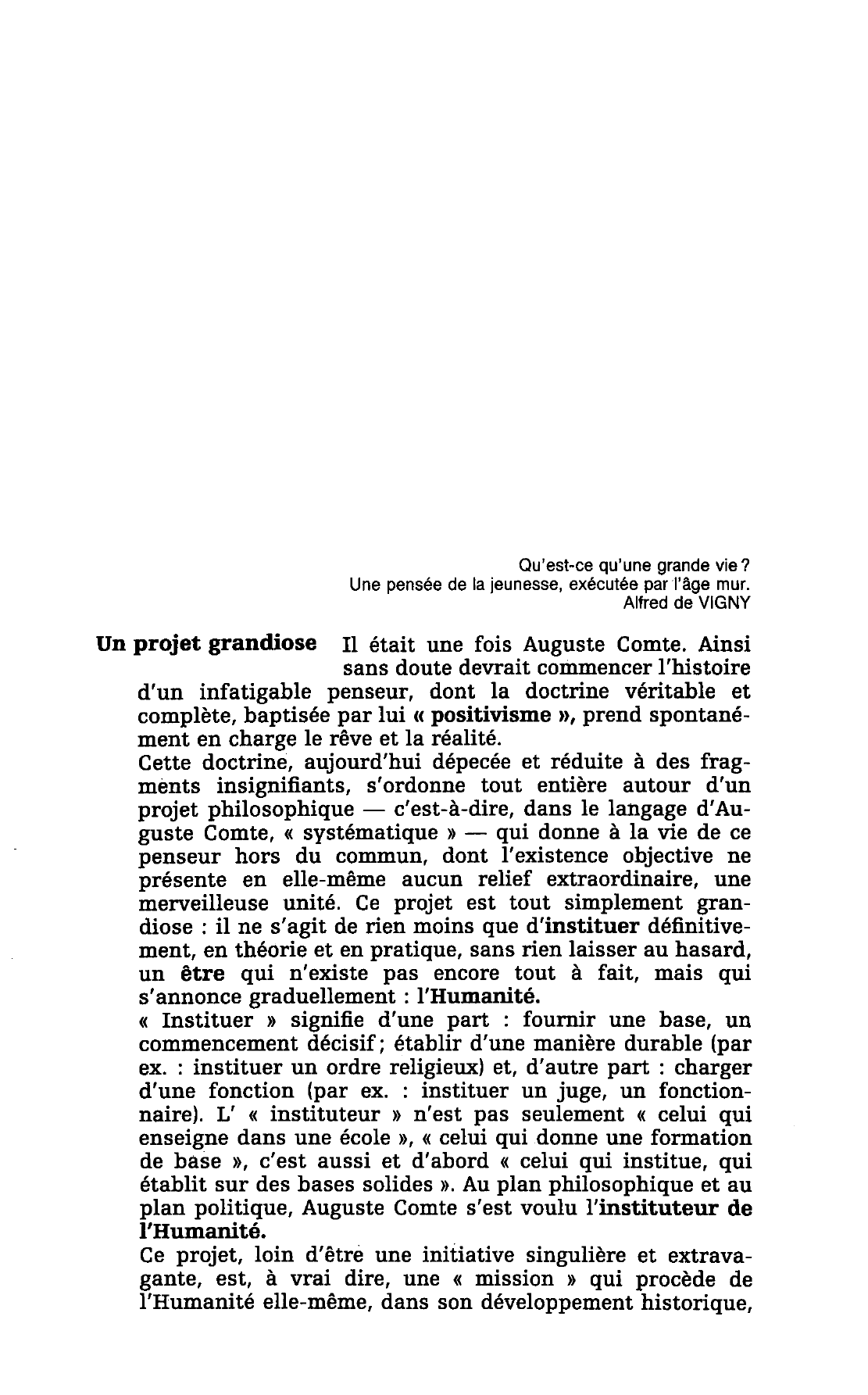 Prévisualisation du document Connaissez-vous Auguste COMTE	?