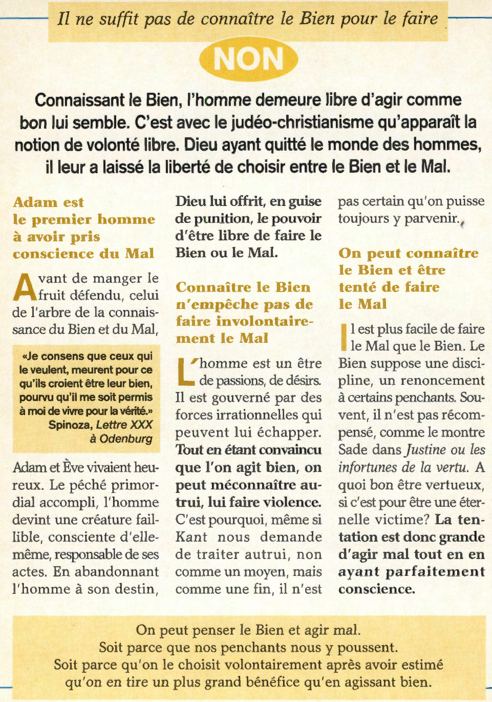 Prévisualisation du document Connaître le Bien est-ce le suivre ?