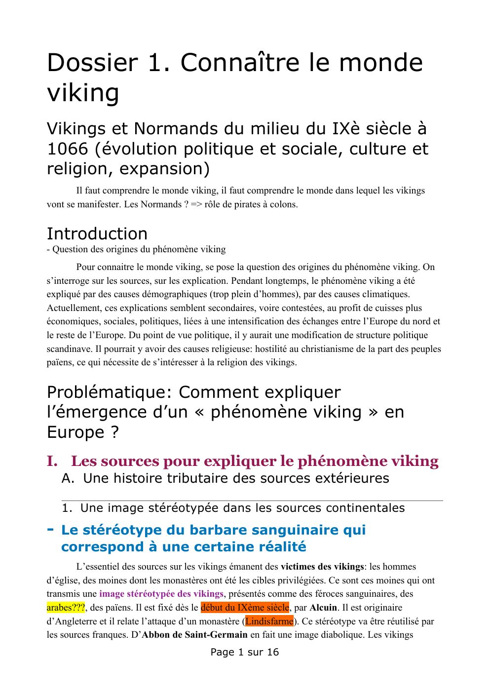 Prévisualisation du document Connaître le monde viking