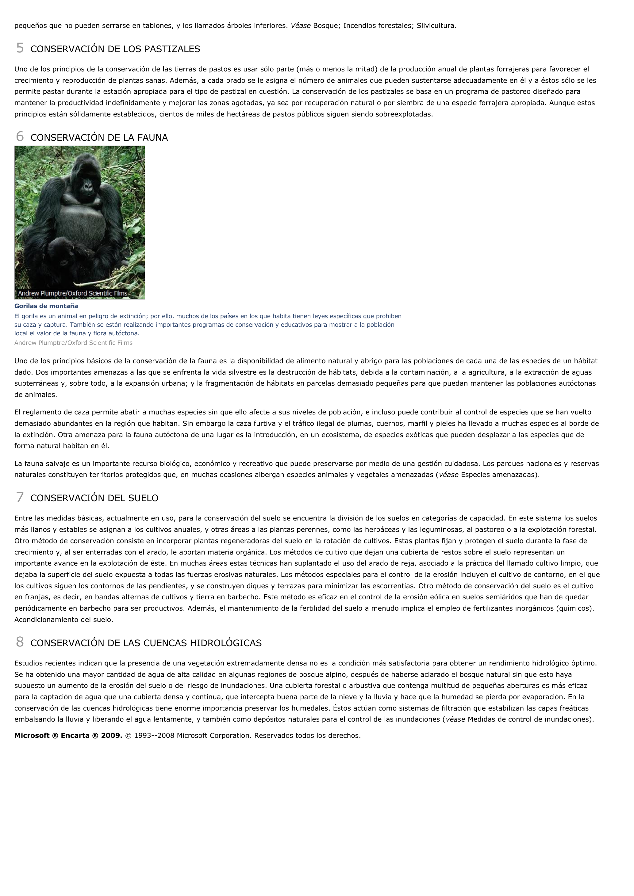Prévisualisation du document Conservación - ciencias de la naturaleza.