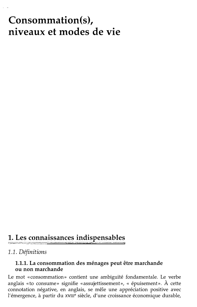 Prévisualisation du document Consommation(s),
niveaux et modes de vie...