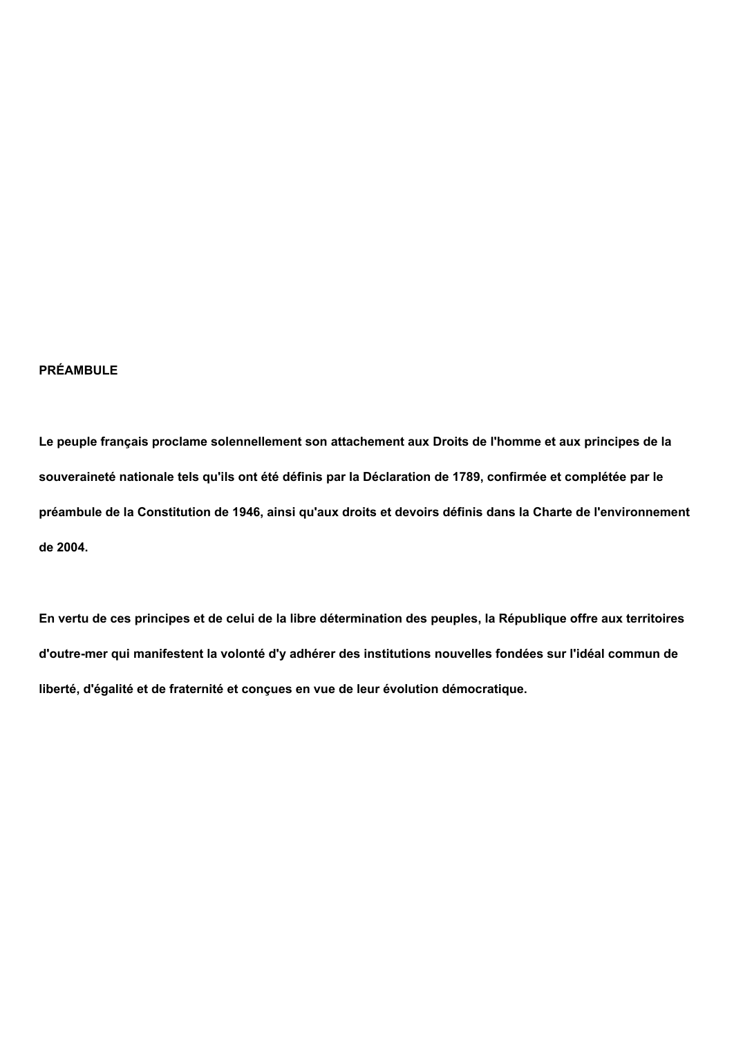 Prévisualisation du document Constituition