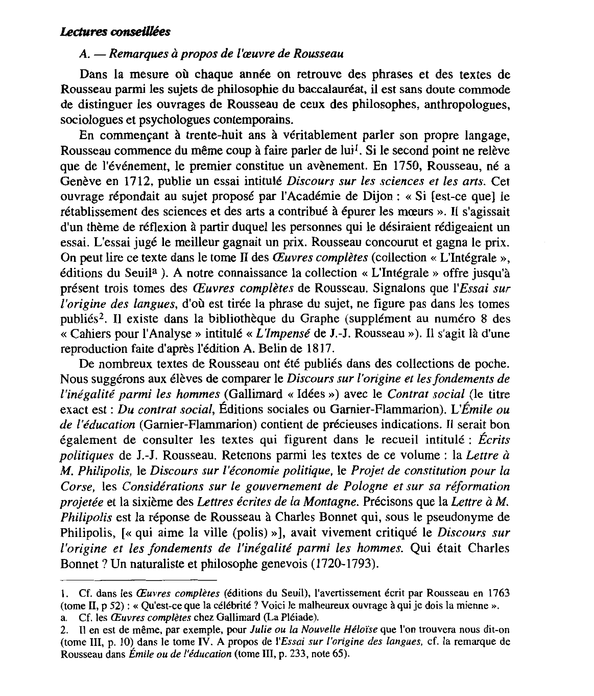 Prévisualisation du document Constitution d'une science de l'homme  (un exemple)
