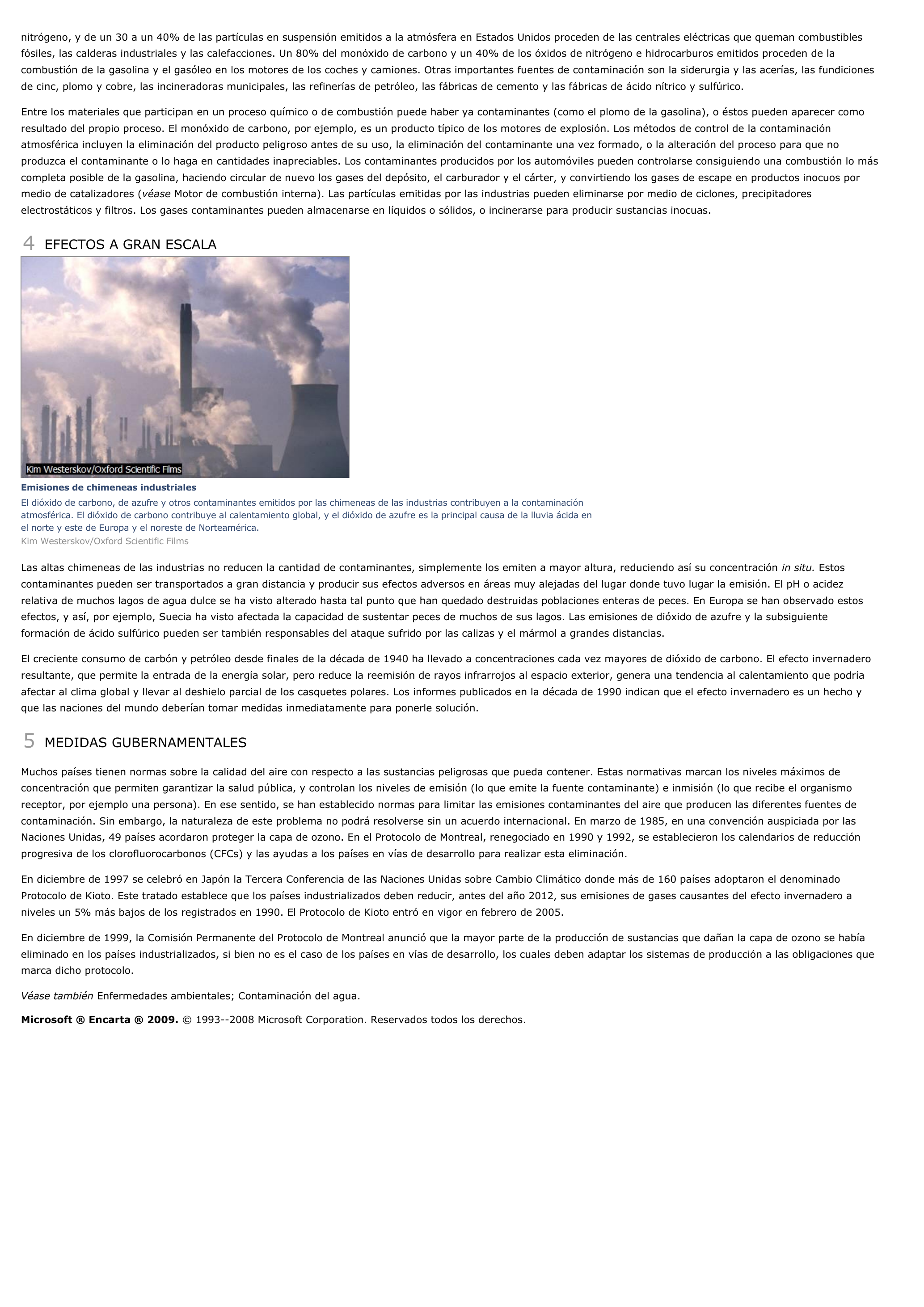 Prévisualisation du document Contaminación atmosférica - geografía.