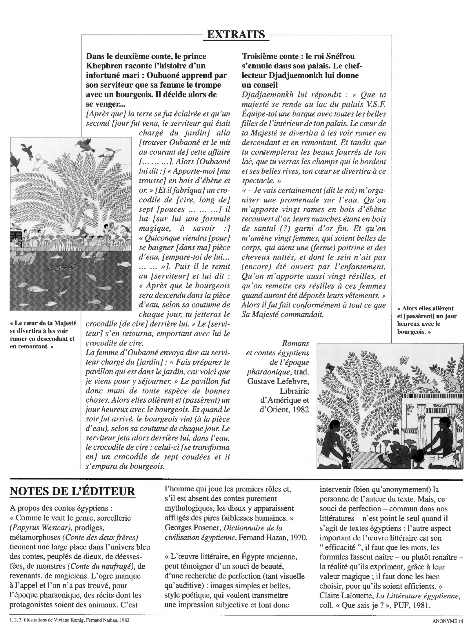 Prévisualisation du document Contes de Westcar