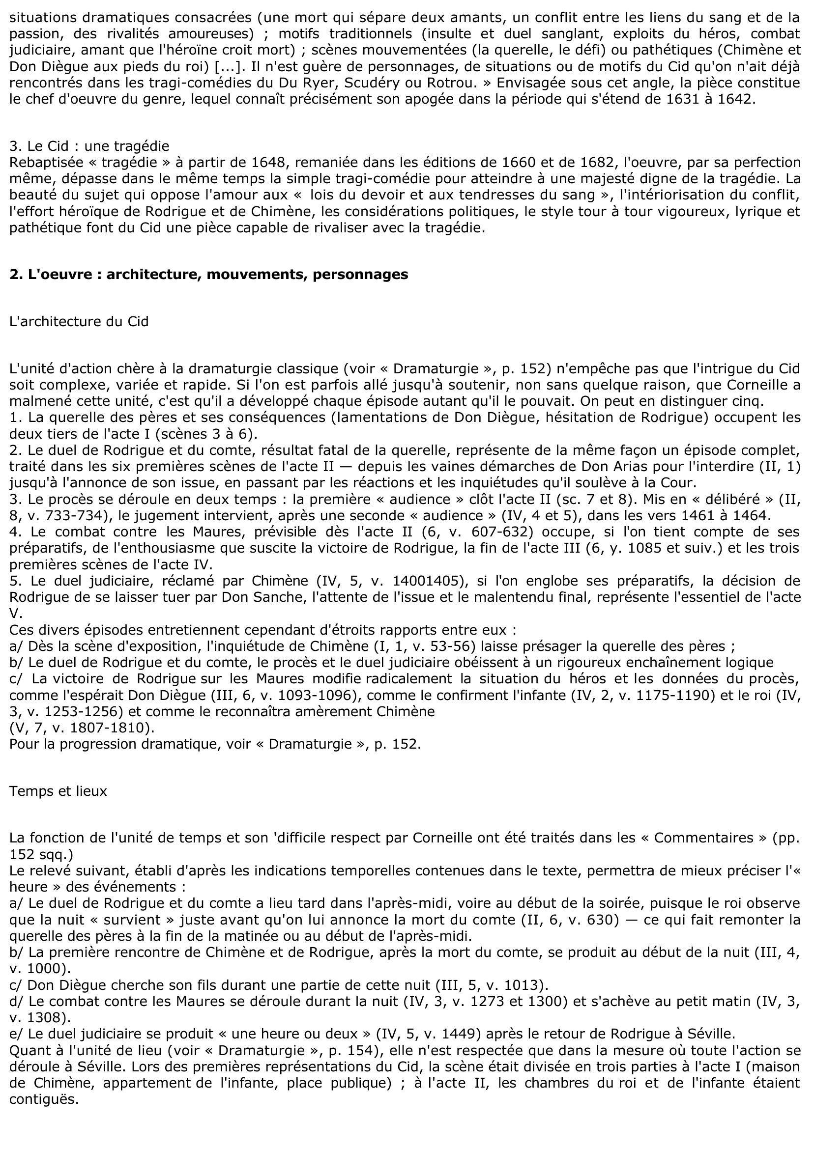 Prévisualisation du document CORNEILLE : Le Cid (analyse et Résumé)