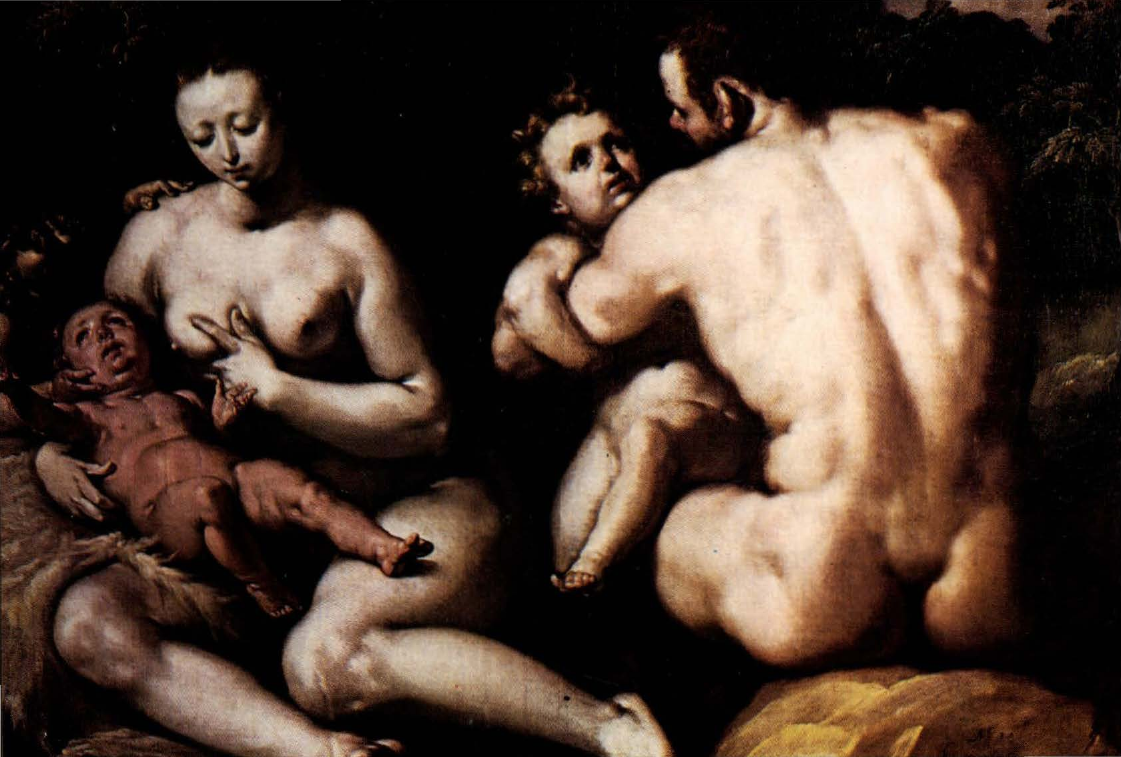 Prévisualisation du document CORNELISZ Cornelis, dit Cornelisz van Haarlem : La Famille de Noé (analyse du tableau).