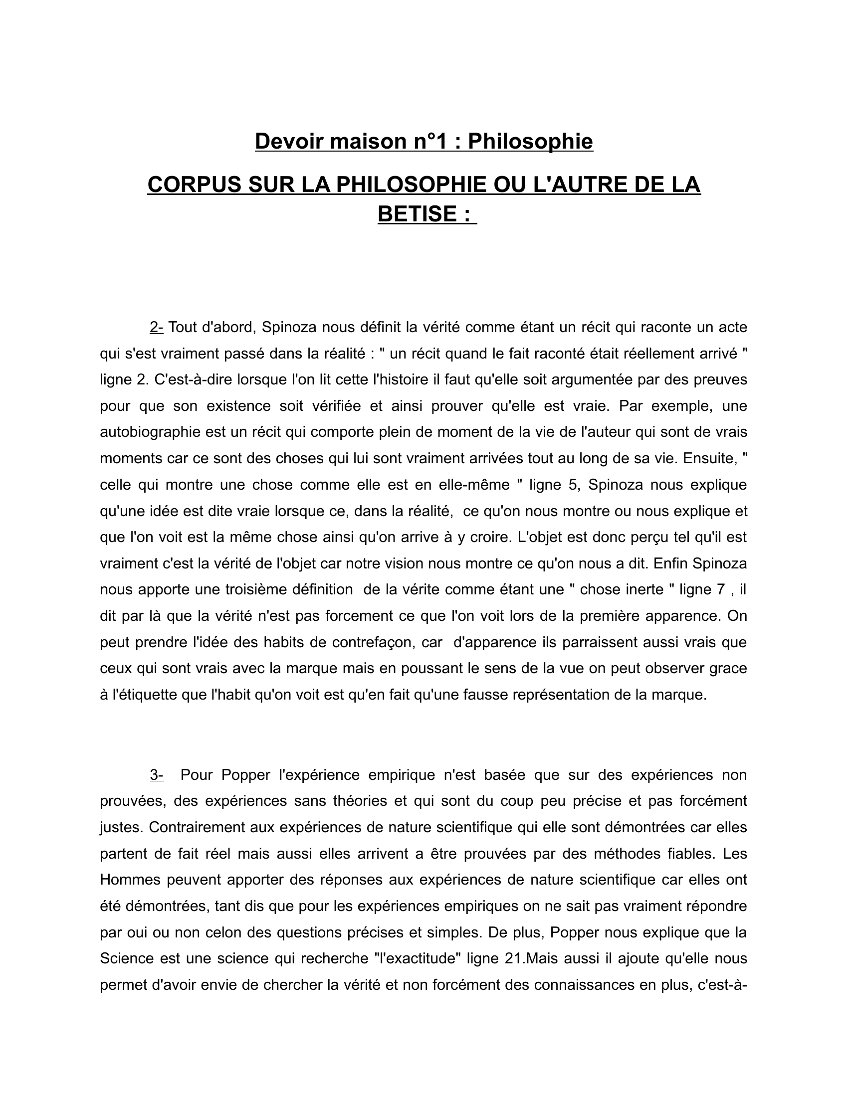 Prévisualisation du document CORPUS SUR LA PHILOSOPHIE OU L'AUTRE DE LA BETISE