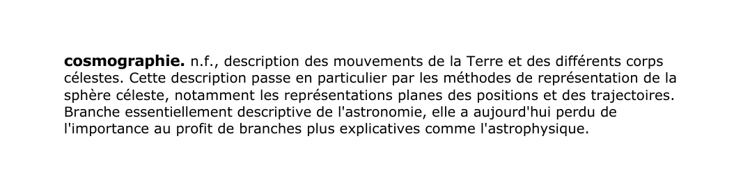 Prévisualisation du document cosmographie.