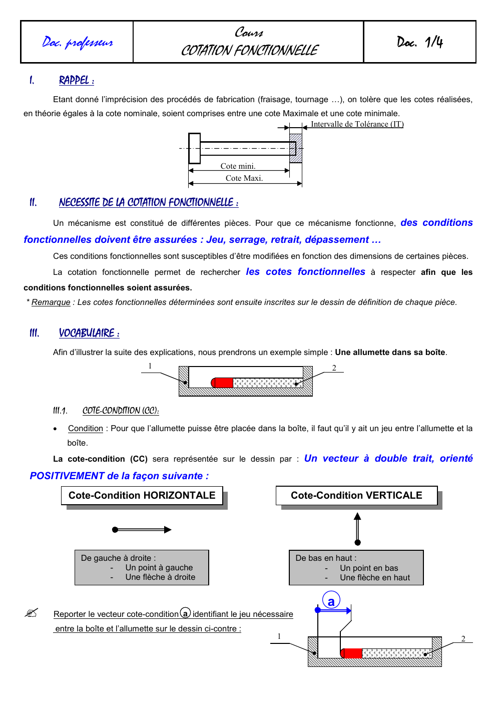 Prévisualisation du document cotation fonctionnelle