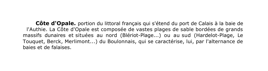 Prévisualisation du document Côte d'Opale.