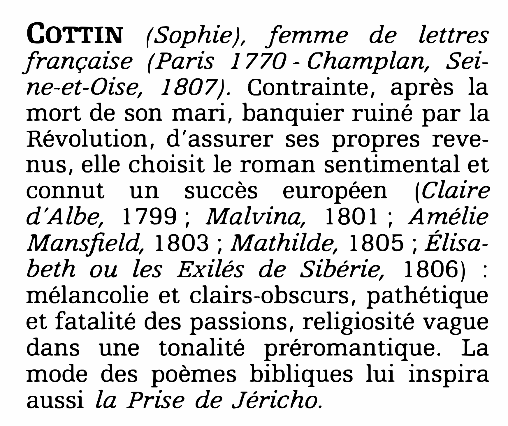 Prévisualisation du document COTTIN (Sophie)
