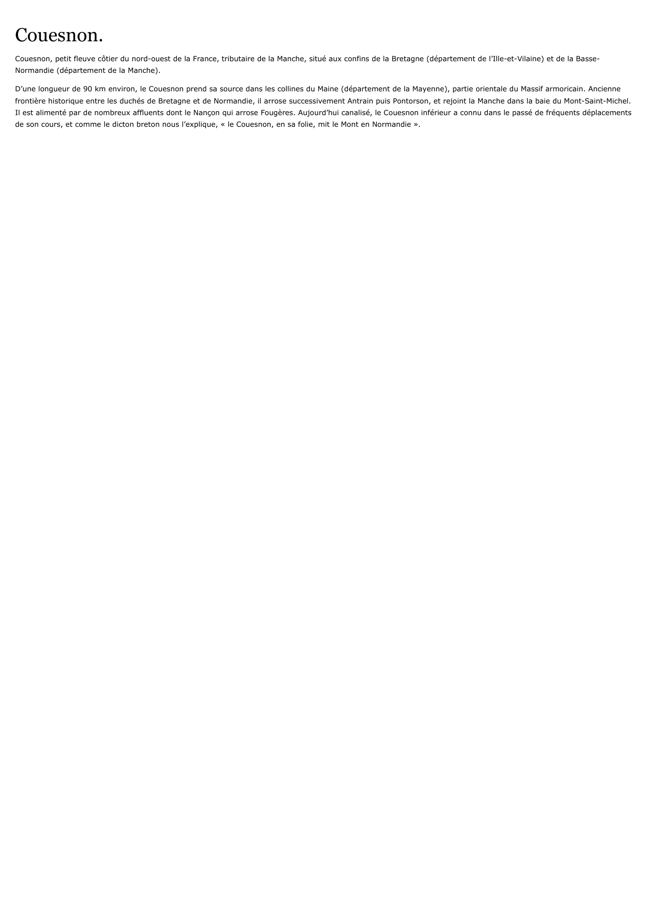 Prévisualisation du document Couesnon.