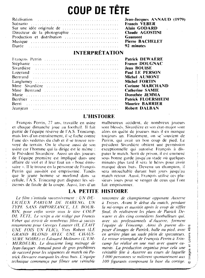 Prévisualisation du document COUP DE TÊTE