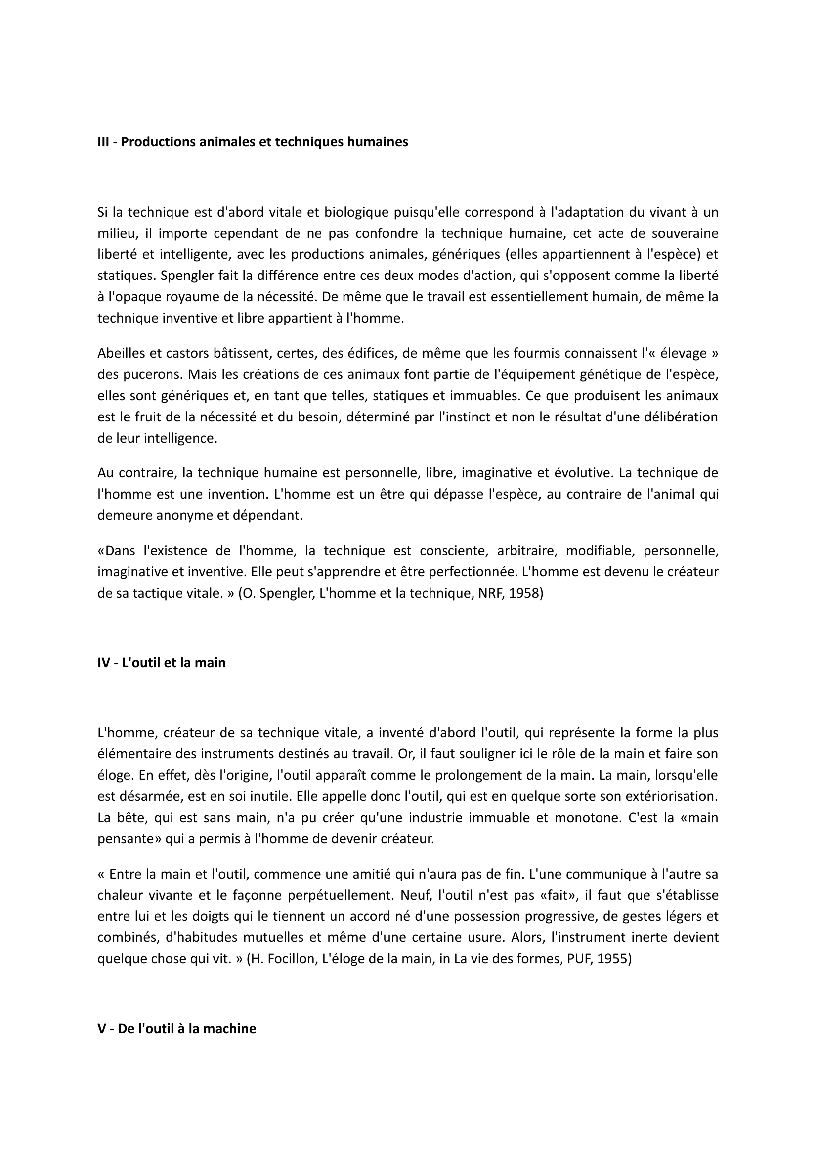 Prévisualisation du document COURS DE PHILO: LATECHNIQUE