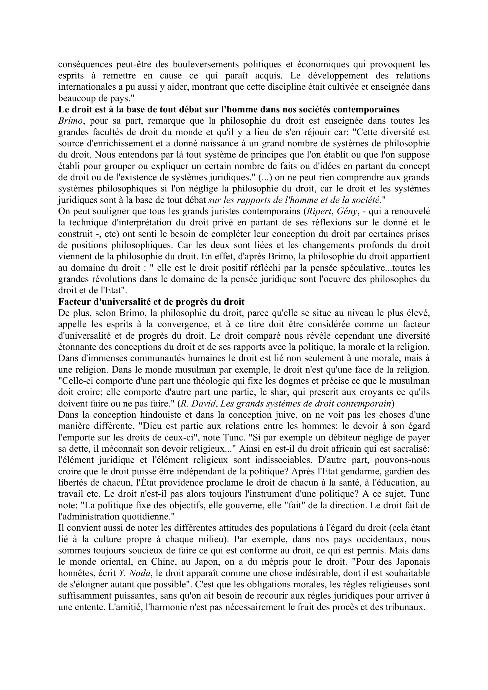 Prévisualisation du document Cours de Philosophie du Droit