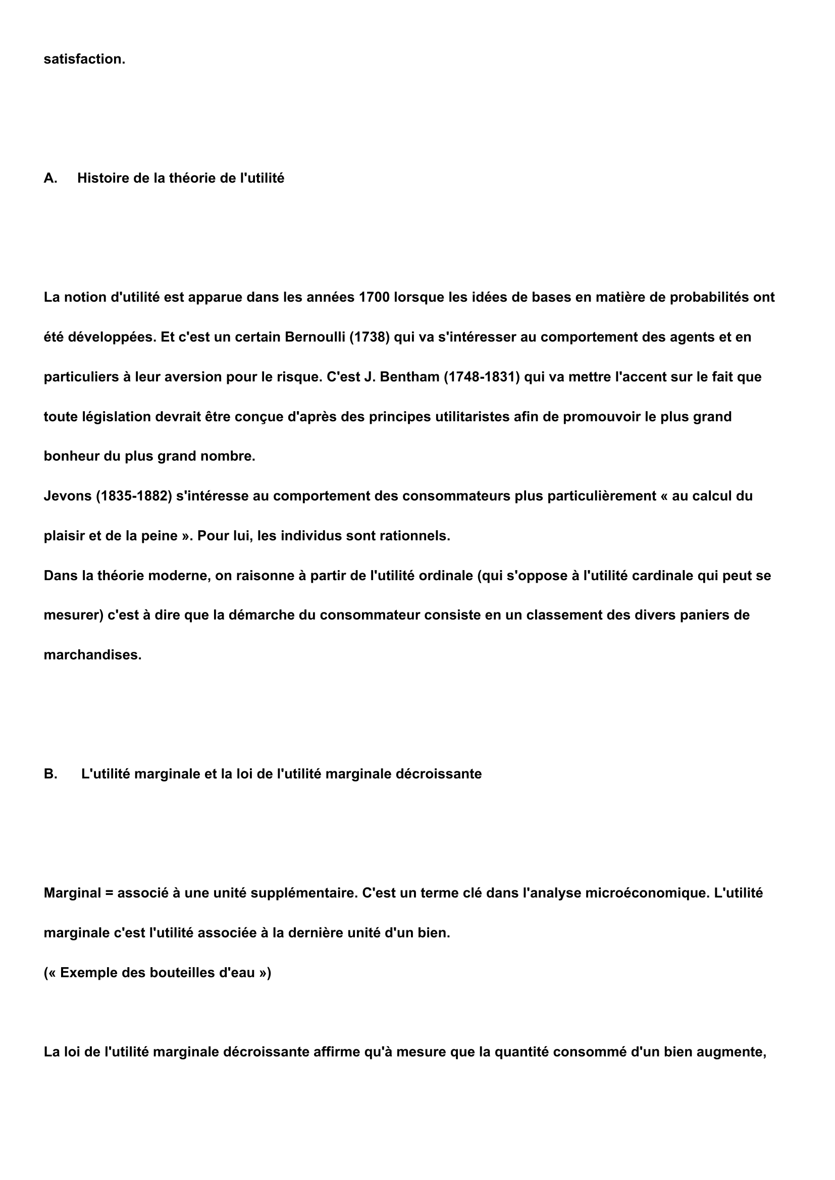 Prévisualisation du document Cours d'éco à l'IEP d'Aix sur la consommation, première année