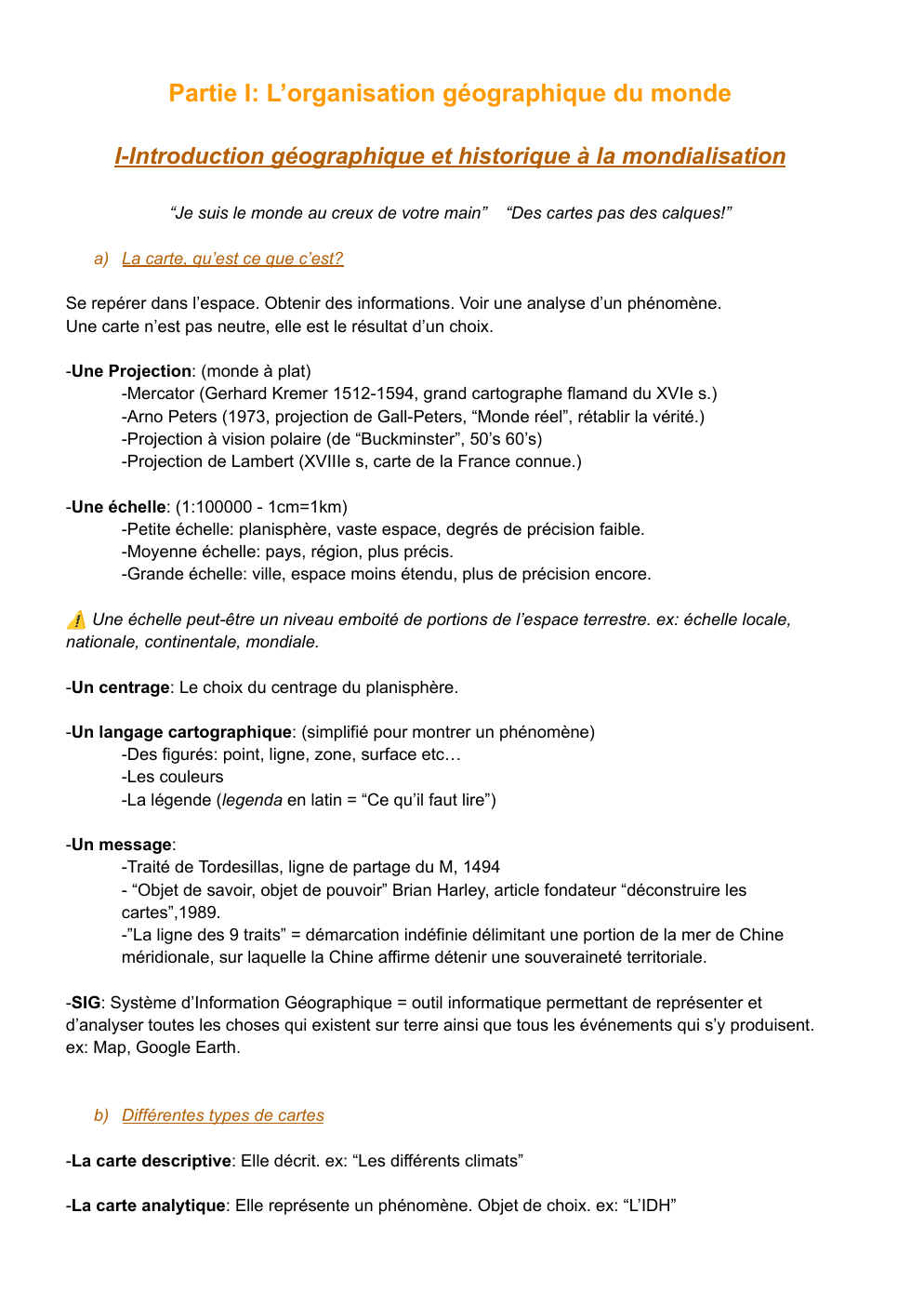 Prévisualisation du document COURS LA MONDDIALISATION